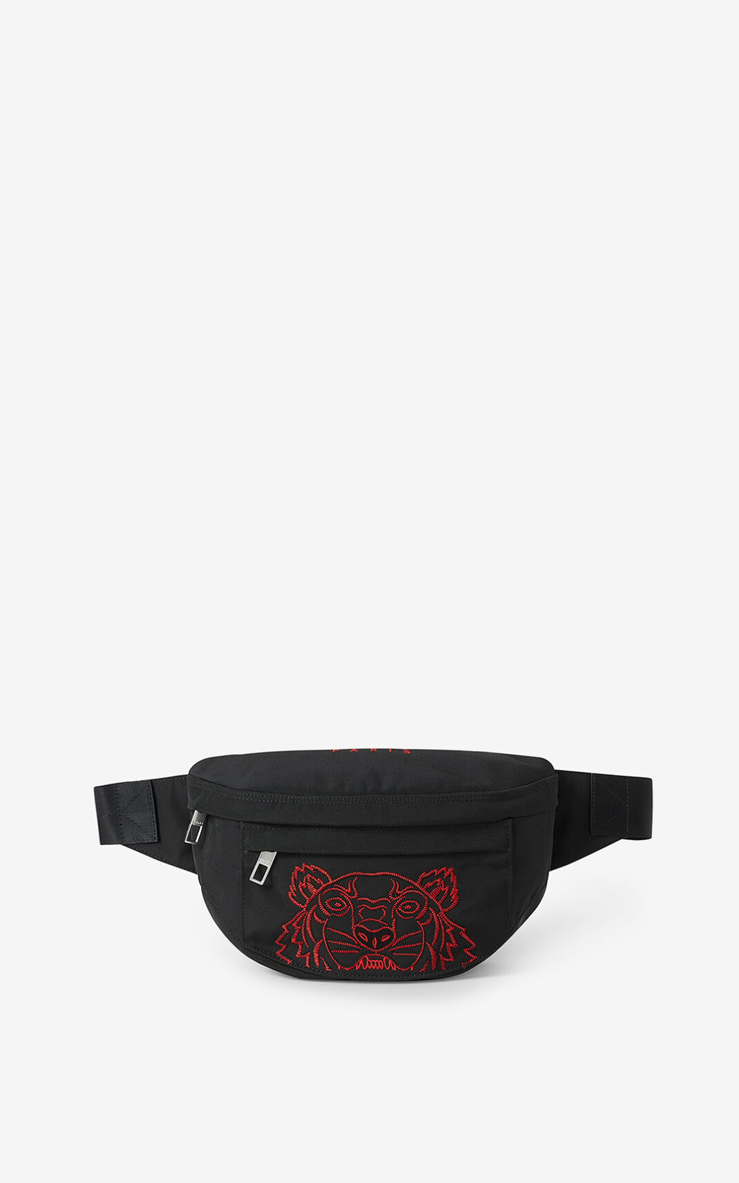Kenzo Tiger Bel Çantası Bayan Siyah | 8457-FNPXZ